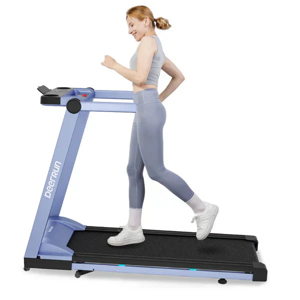 DeerRun A1 Pro Folding Smart Treadmill with 6% Incline - 16kph, 150kg