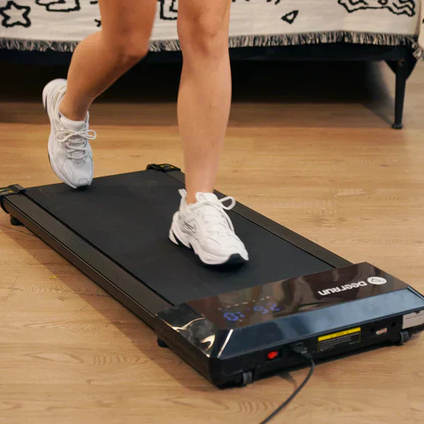DeerRun Q1 Urban Mini Under-Desk Treadmill with Remote Control