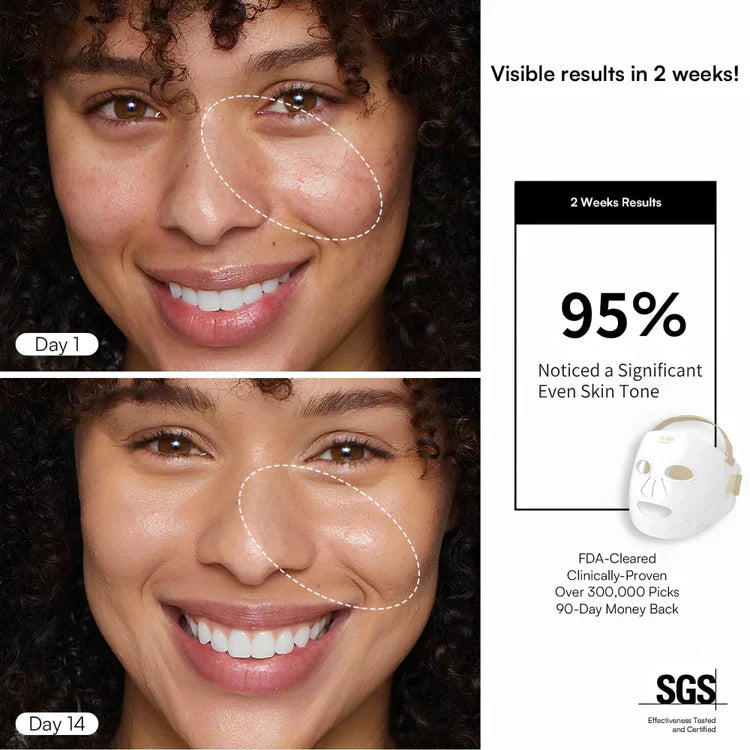 LUMI LED Light Therapy Skincare Mask