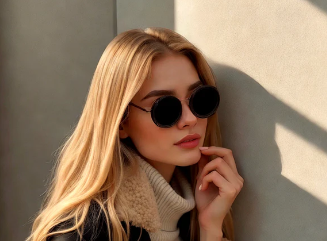 Black Lens Sunglasses